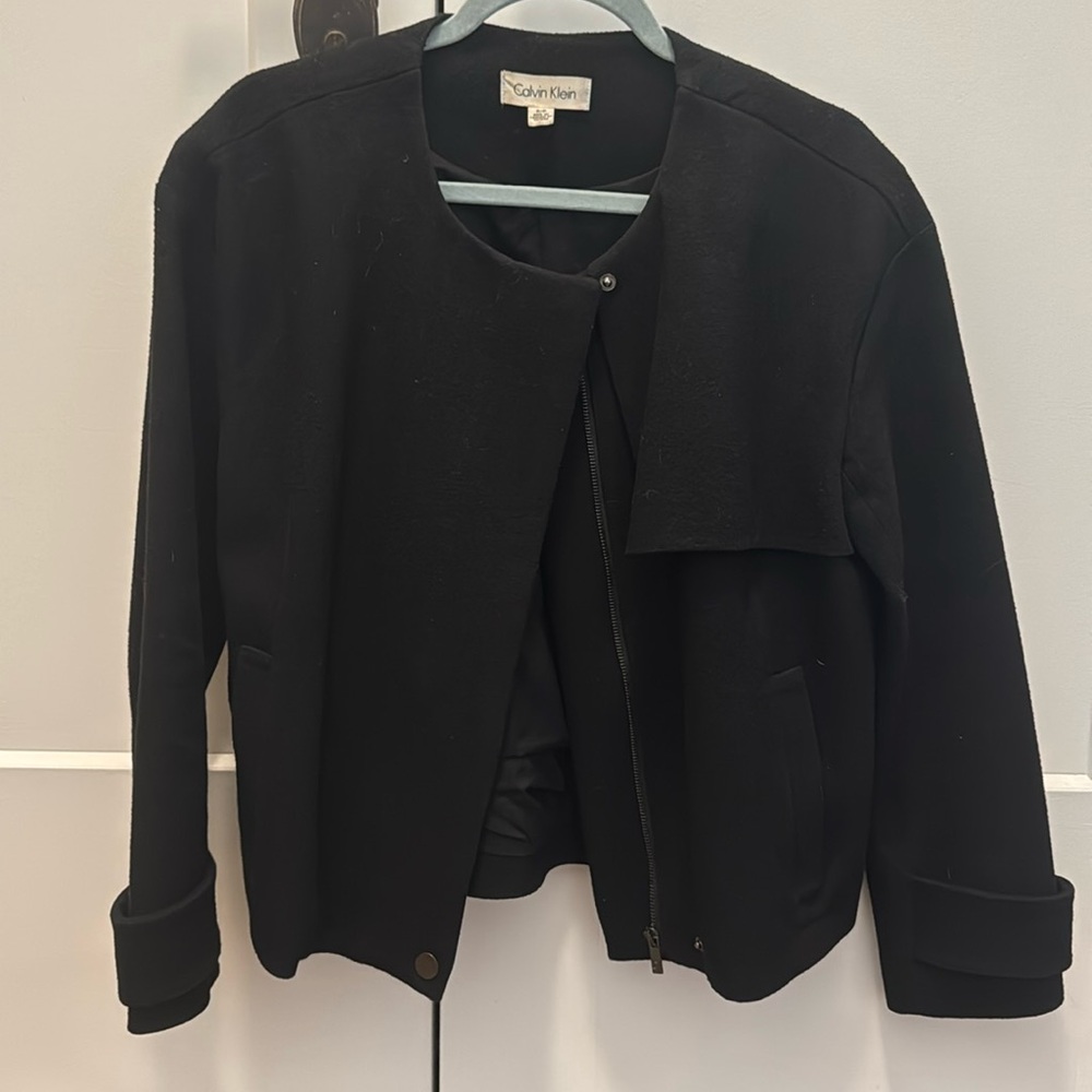 Calvin Klein Wool Blend Jacket - size small